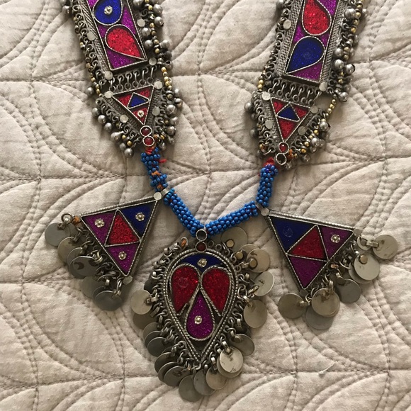 Beautiful unique antique middle eastern necklace - Picture 3 of 5